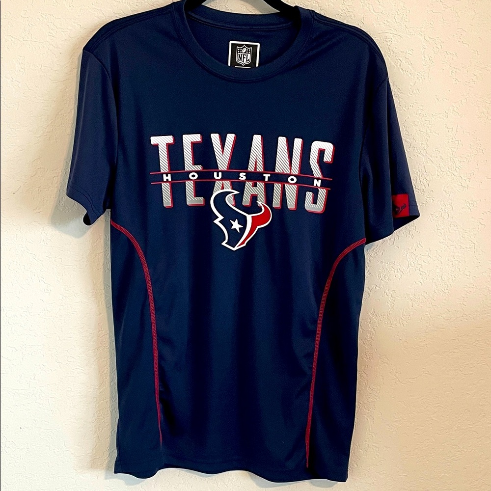 NFL Houston Texans Navy Short Sleeve Tee Medium
